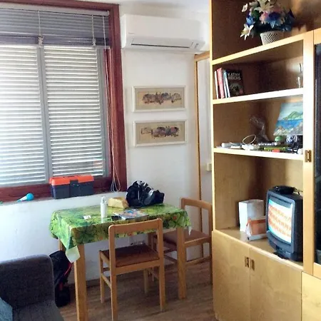 One Bedroom At 500 M Away From The Beach With Sea View And Furnished Terrace *